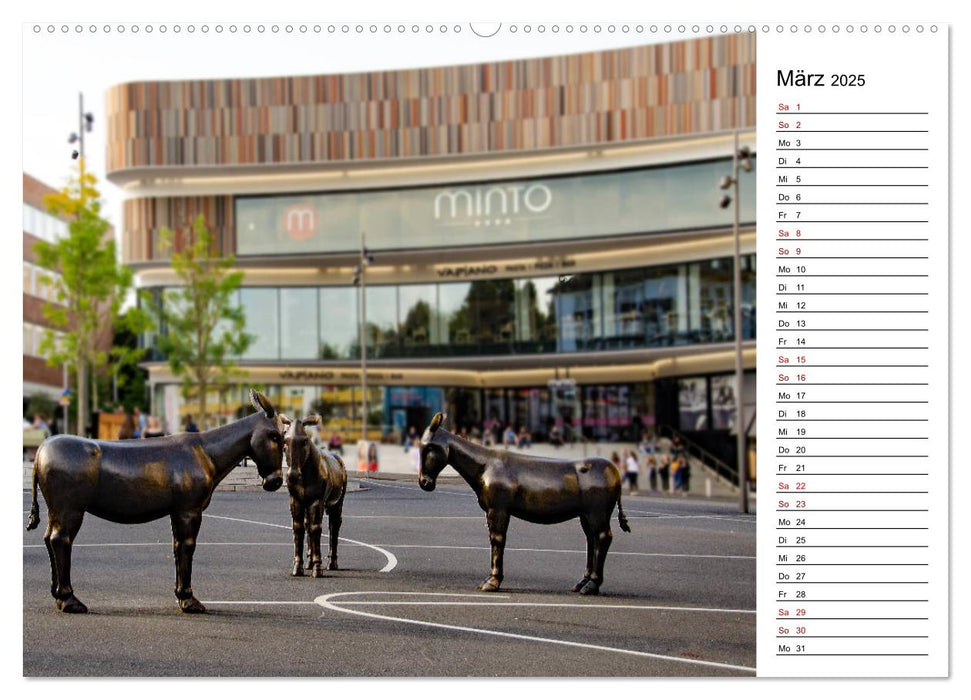 Unterwegs in Mönchengladbach (CALVENDO Premium Wandkalender 2025)