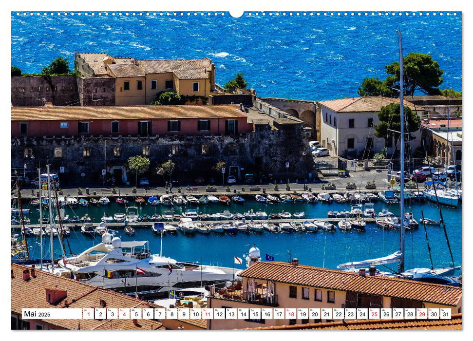 Impressionen aus Portoferrario - Elba (CALVENDO Premium Wandkalender 2025)