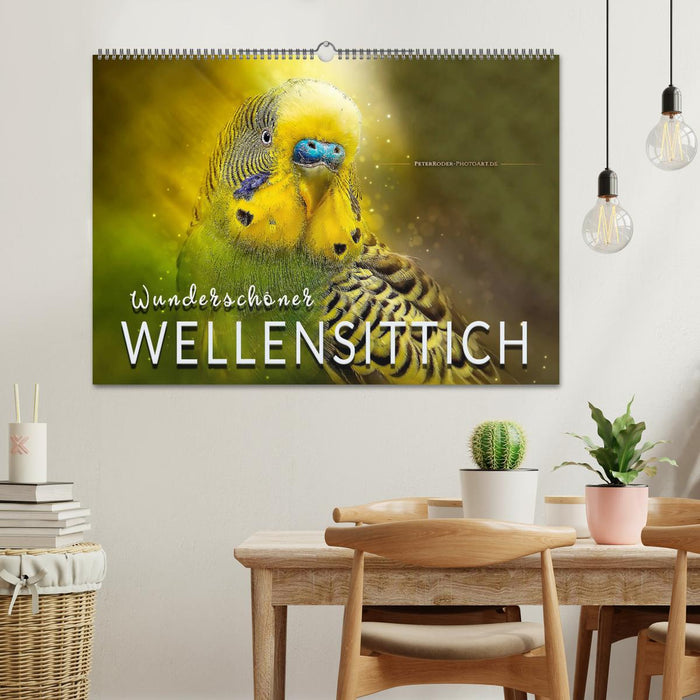 Wunderschöner Wellensittich (CALVENDO Wandkalender 2025)