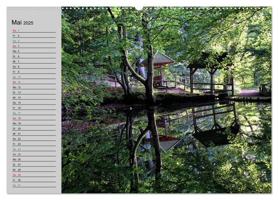 Ein Sommer in Malente (CALVENDO Premium Wandkalender 2025)