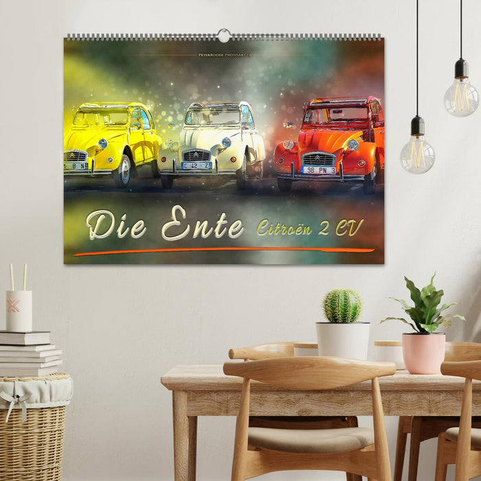 Die Ente - Citroën 2CV (CALVENDO Wandkalender 2025)