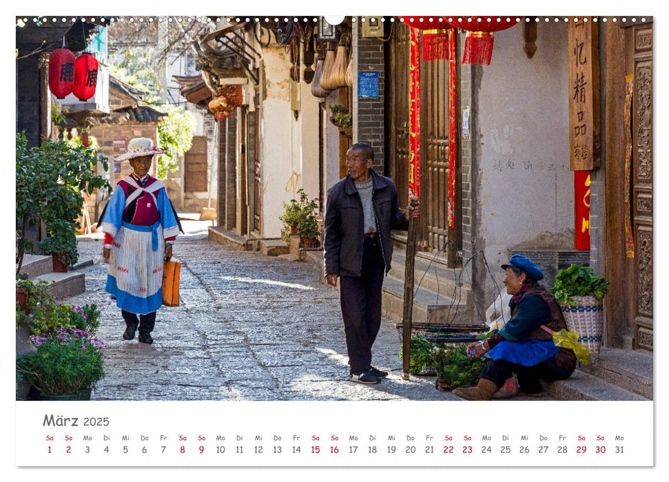 Zauberhaftes Südchina (CALVENDO Wandkalender 2025)