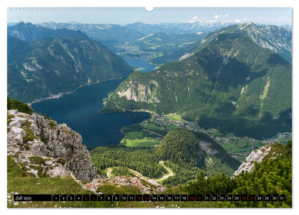 Welterberegion Hallstatt Dachstein (CALVENDO Premium Wandkalender 2025)