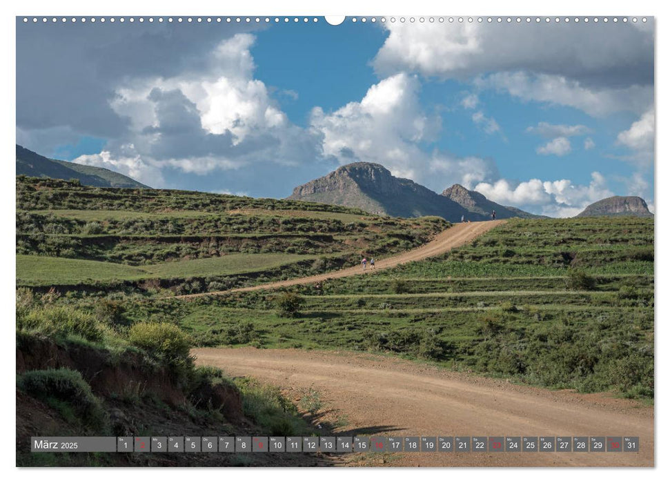 Die Drakensberge - Hiking in Südafrika und Lesotho (CALVENDO Premium Wandkalender 2025)