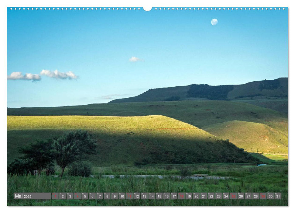 Die Drakensberge - Hiking in Südafrika und Lesotho (CALVENDO Premium Wandkalender 2025)