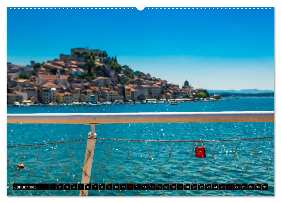 Sommer in Dalmatien - Sonne, Strand und mehr! (CALVENDO Premium Wandkalender 2025)