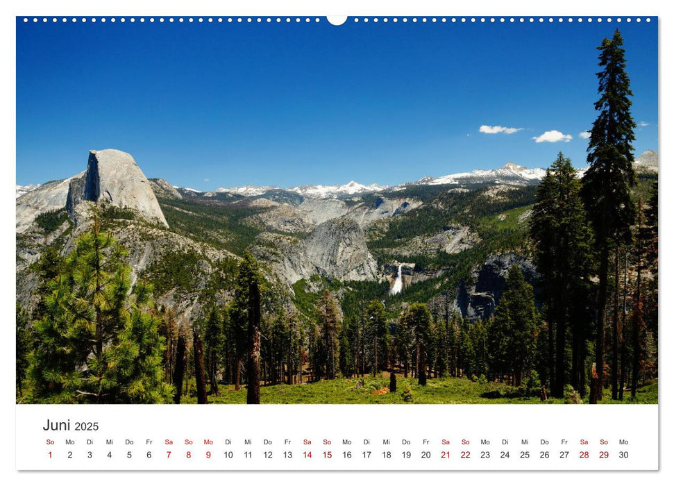 Yosemite - Nationalpark (CALVENDO Premium Wandkalender 2025)