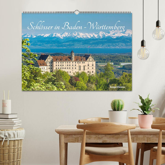 Schlösser in Baden-Württemberg (CALVENDO Wandkalender 2025)