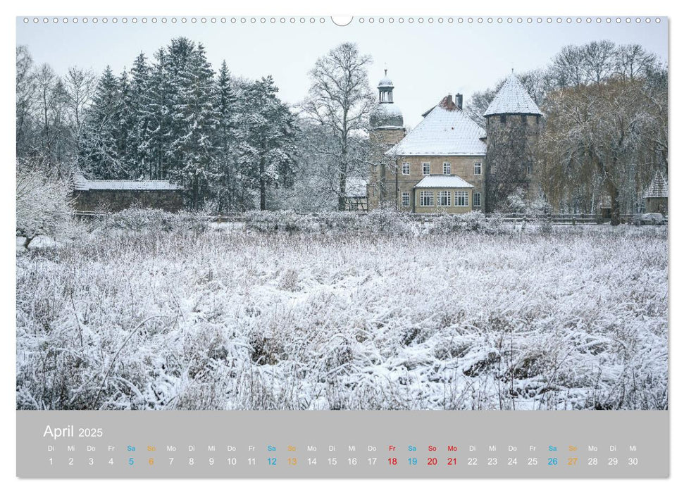 Coburger Land - Burgen und Schlösser (CALVENDO Premium Wandkalender 2025)