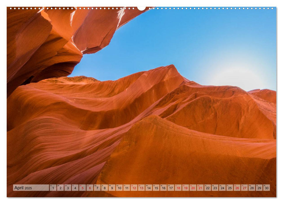 Arizona - Slot Canyons (CALVENDO Premium Wandkalender 2025)