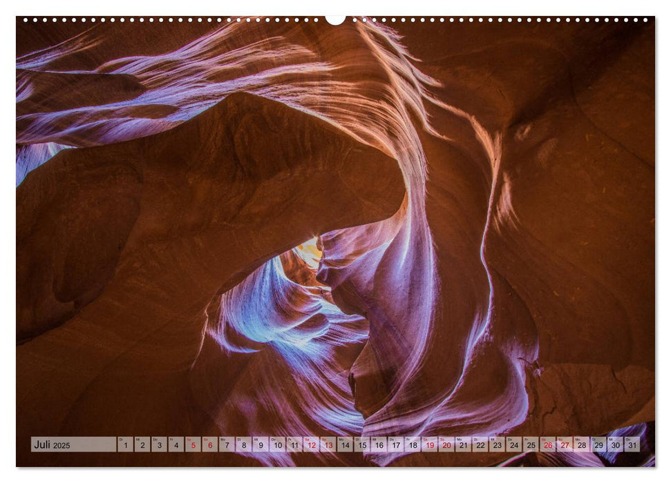 Arizona - Slot Canyons (CALVENDO Premium Wandkalender 2025)