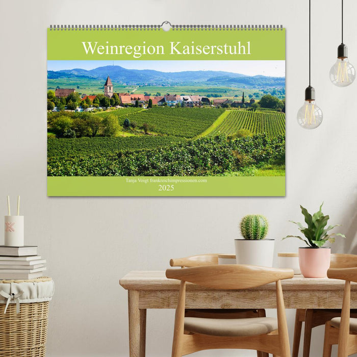 Weinregion Kaiserstuhl (CALVENDO Wandkalender 2025)