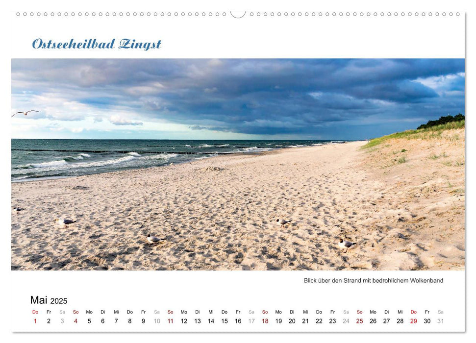 Panorama-Blick Ostseeheilbad Zingst (CALVENDO Premium Wandkalender 2025)