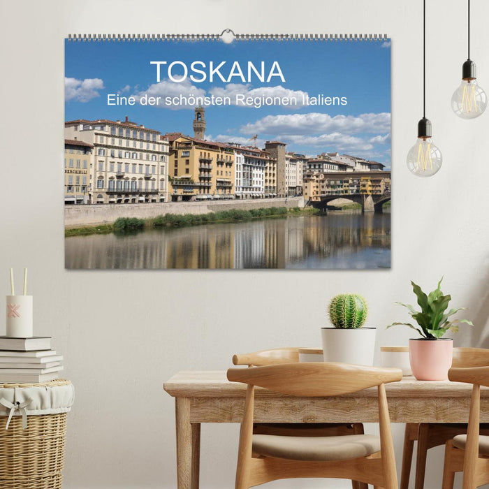 Toskana - eine der schönsten Regionen Italiens (CALVENDO Wandkalender 2025)