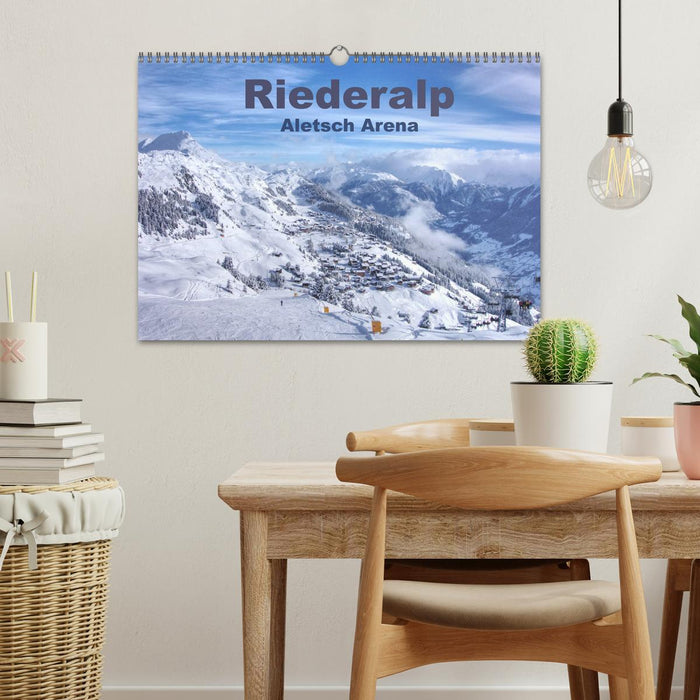 Riederalp - Altesch Arena (CALVENDO Wandkalender 2025)