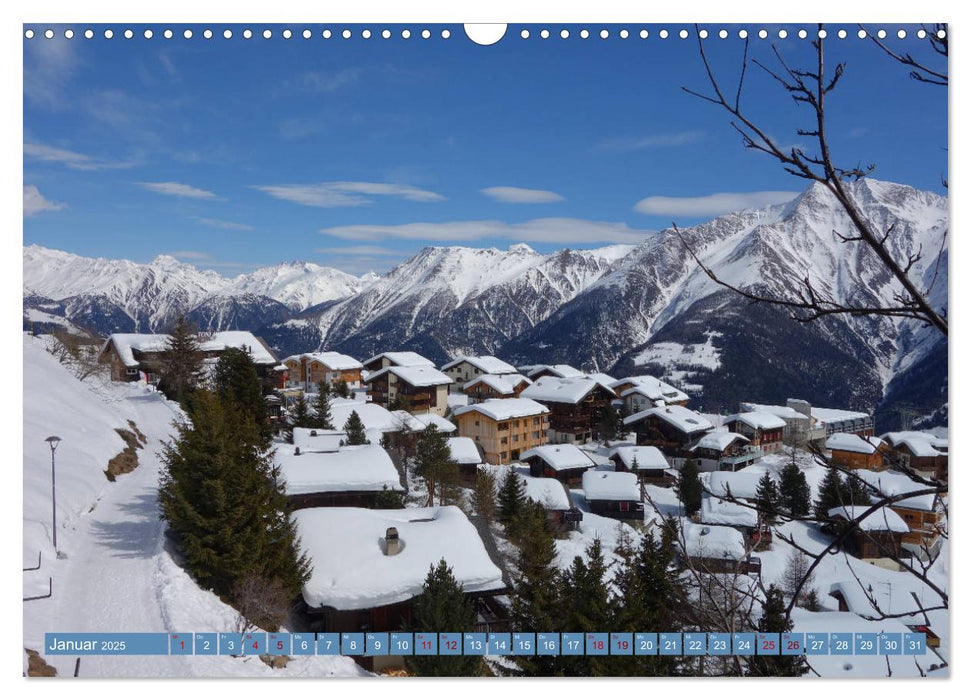 Riederalp - Altesch Arena (CALVENDO Wandkalender 2025)