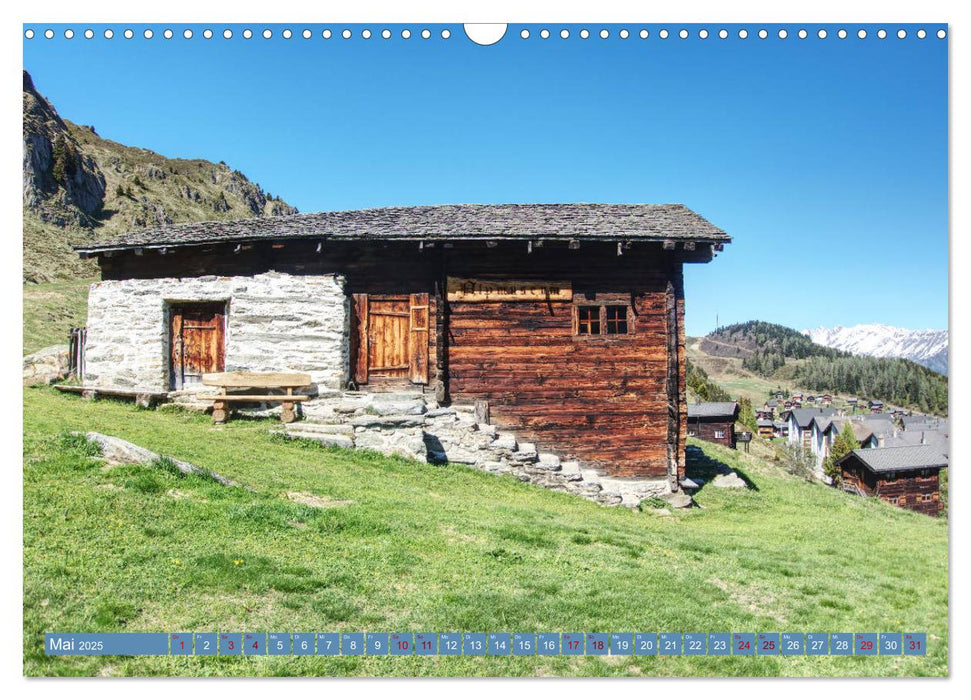 Riederalp - Altesch Arena (CALVENDO Wandkalender 2025)