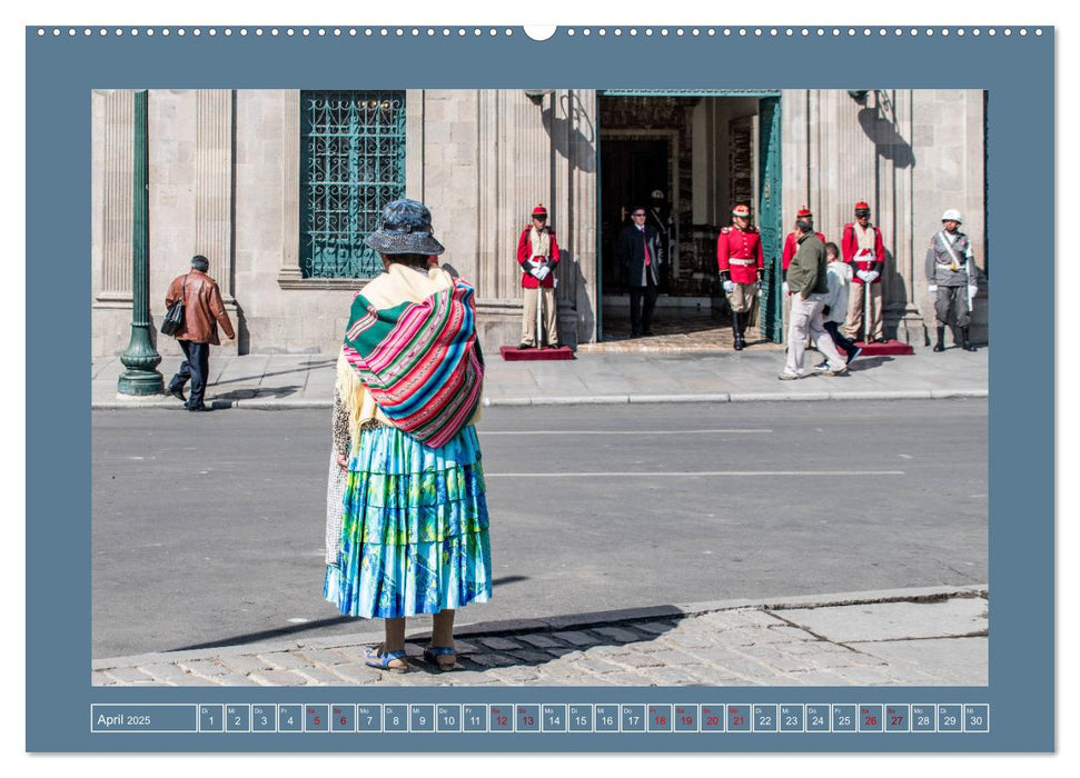 La Paz - Stadt der Superlative. Bolivien 2025 (CALVENDO Premium Wandkalender 2025)