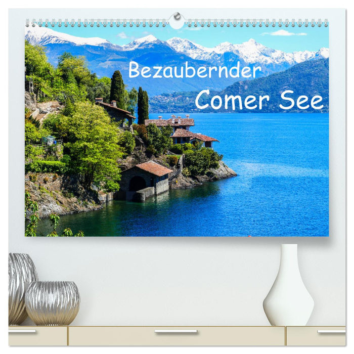 Bezaubernder Comer See (CALVENDO Premium Wandkalender 2025)