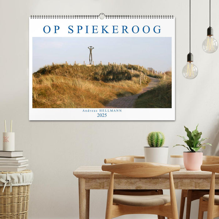 OP SPIEKEROOG (CALVENDO Wandkalender 2025)