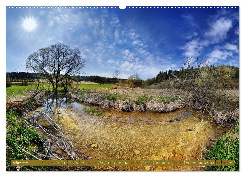 Landschaften im Altmühltal (CALVENDO Wandkalender 2025)