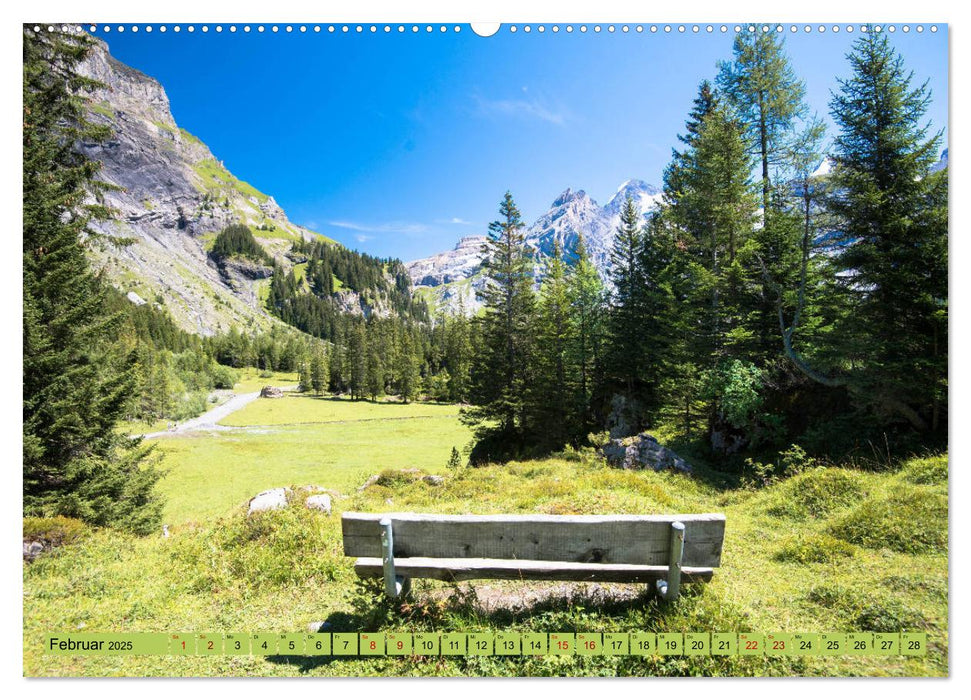 Alpentraum Kandersteg (CALVENDO Premium Wandkalender 2025)