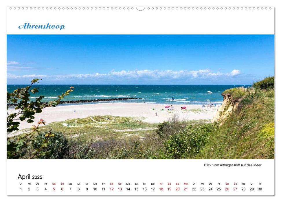 Panorama-Blick Fischland-Darss-Zingst (CALVENDO Premium Wandkalender 2025)