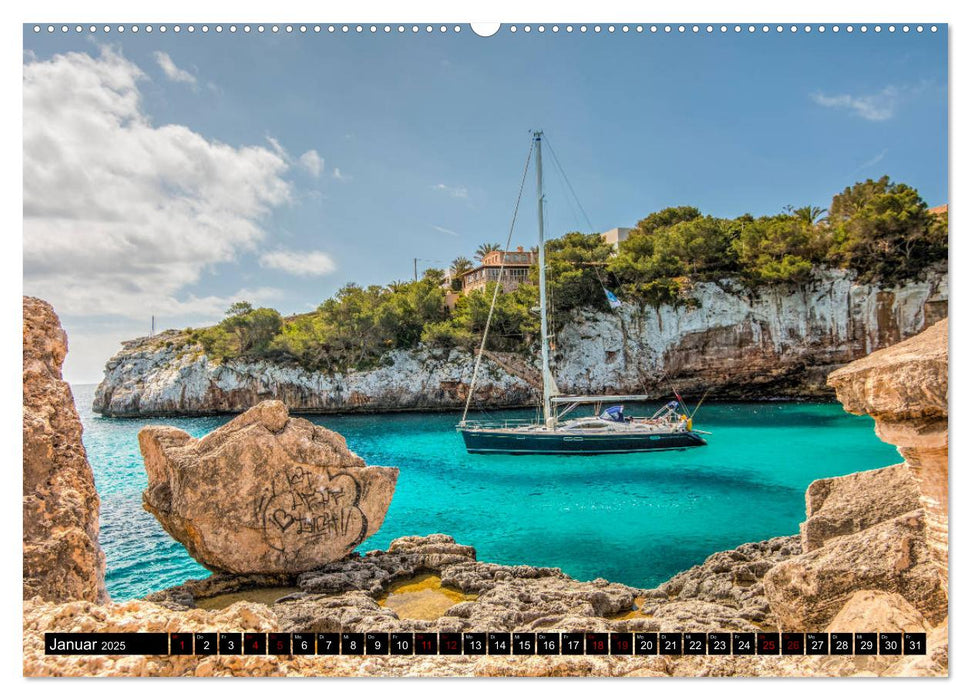 Mallorca - Ahoi (CALVENDO Premium Wandkalender 2025)