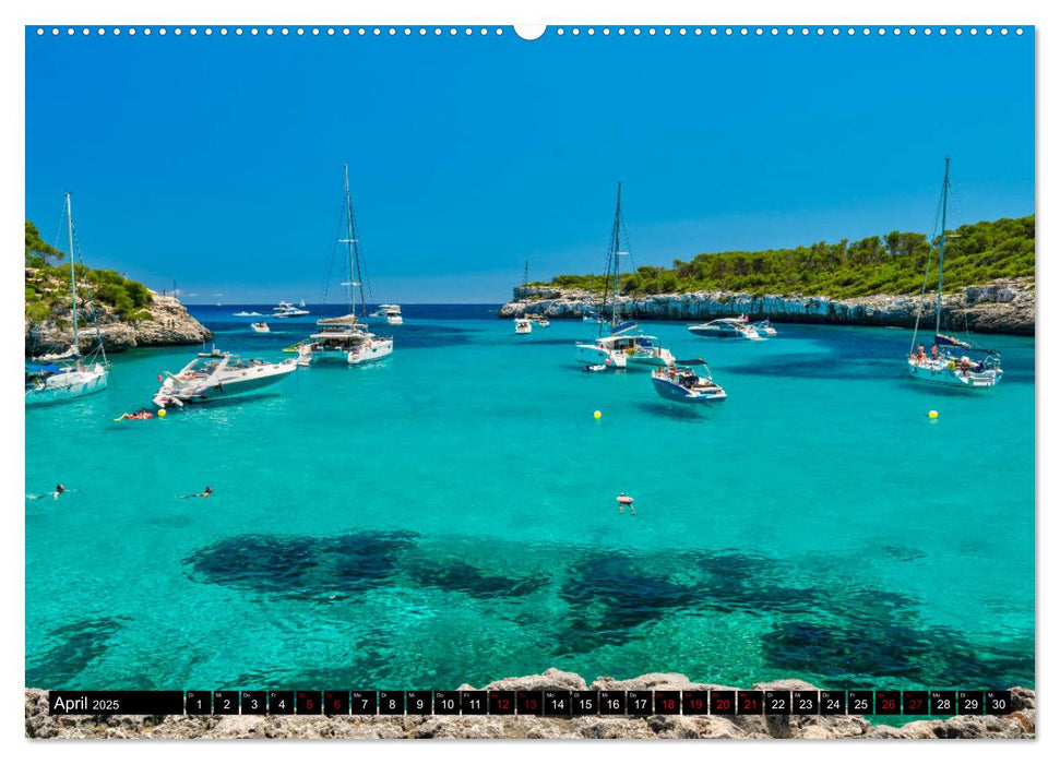 Mallorca - Ahoi (CALVENDO Premium Wandkalender 2025)