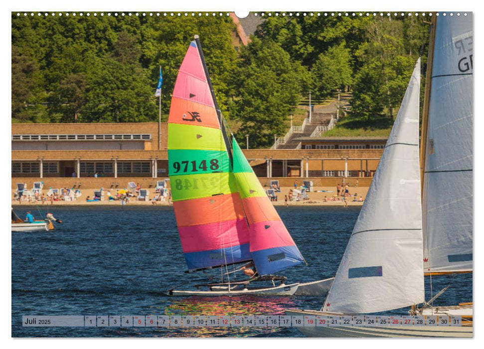 Boote in Berlin (CALVENDO Premium Wandkalender 2025)