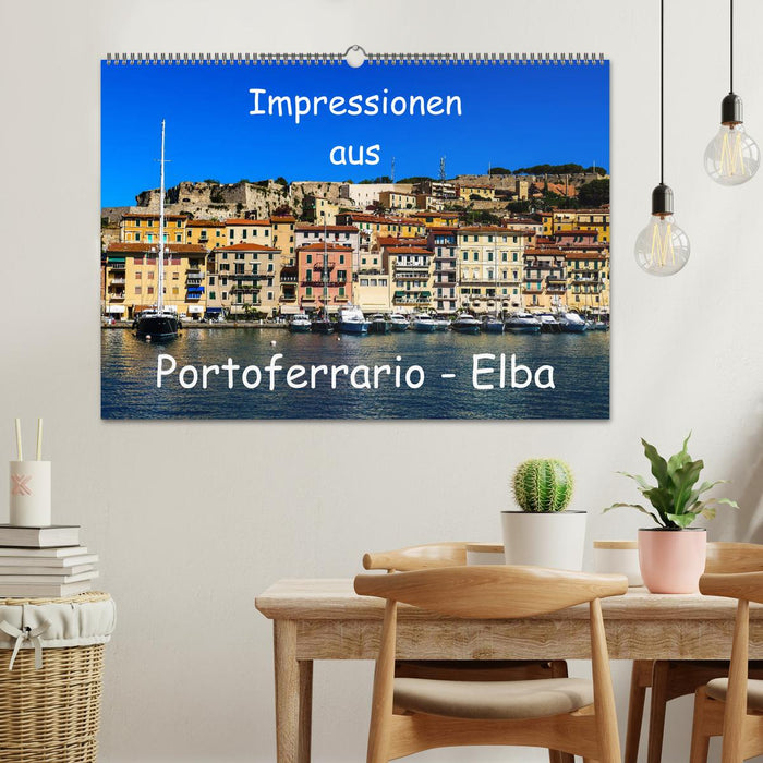 Impressionen aus Portoferrario - Elba (CALVENDO Wandkalender 2025)