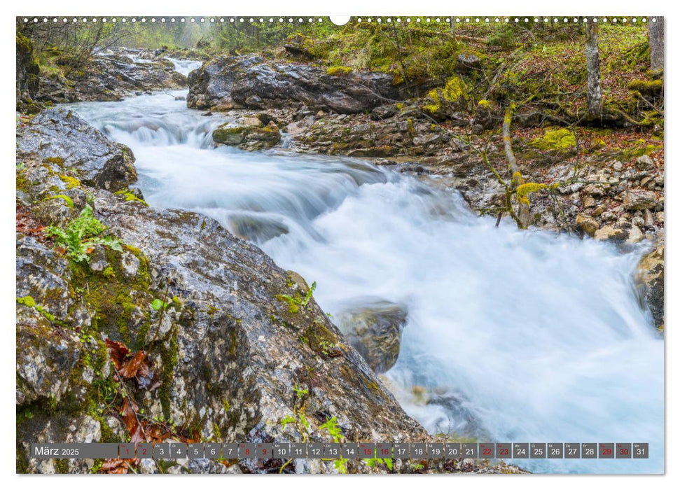 Schöne Wanderungen um Oberstdorf (CALVENDO Premium Wandkalender 2025)