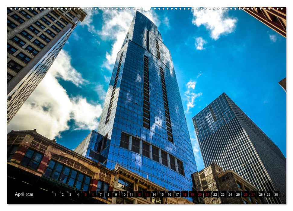 Chicago Impressionen (CALVENDO Premium Wandkalender 2025)