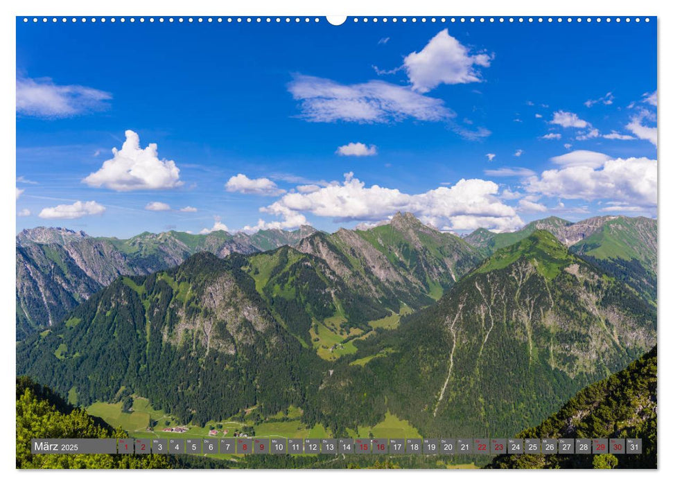 Faszination Oberallgäu (CALVENDO Premium Wandkalender 2025)