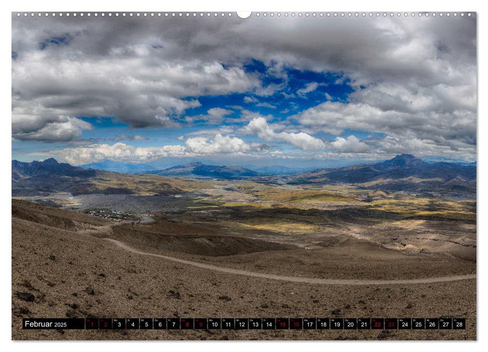 Traumwelt Ecuador (CALVENDO Wandkalender 2025)