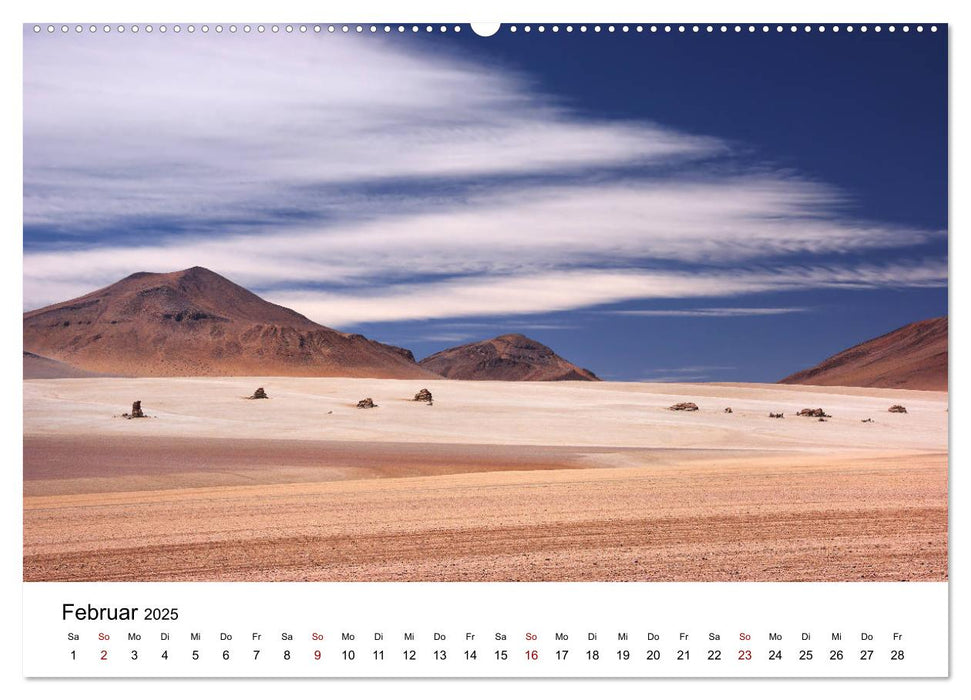 Das bolivianische Hochland (CALVENDO Premium Wandkalender 2025)