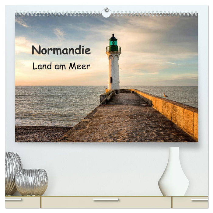 Normandie - Land am Meer (CALVENDO Premium Wandkalender 2025)