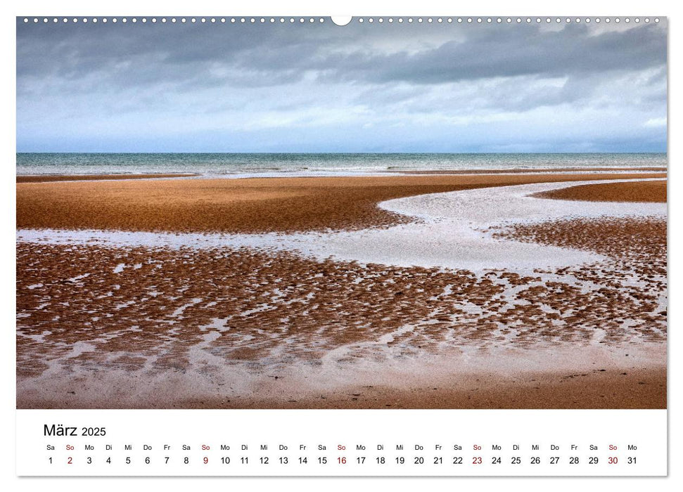 Normandie - Land am Meer (CALVENDO Premium Wandkalender 2025)