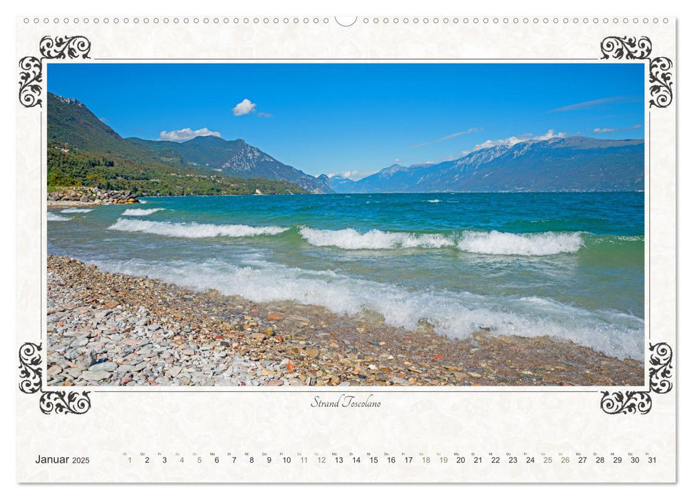 Gardasee - Idylle am Lago 2025 (CALVENDO Premium Wandkalender 2025)