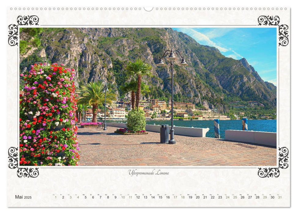 Gardasee - Idylle am Lago 2025 (CALVENDO Premium Wandkalender 2025)