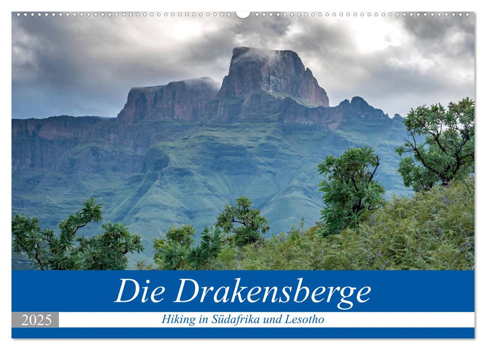 Die Drakensberge - Hiking in Südafrika und Lesotho (CALVENDO Wandkalender 2025)