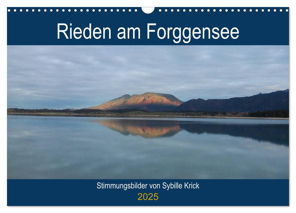 Rieden am Forggensee (CALVENDO Wandkalender 2025)