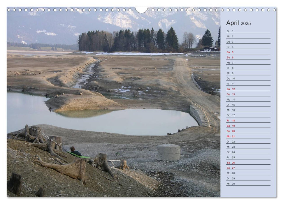 Rieden am Forggensee (CALVENDO Wandkalender 2025)