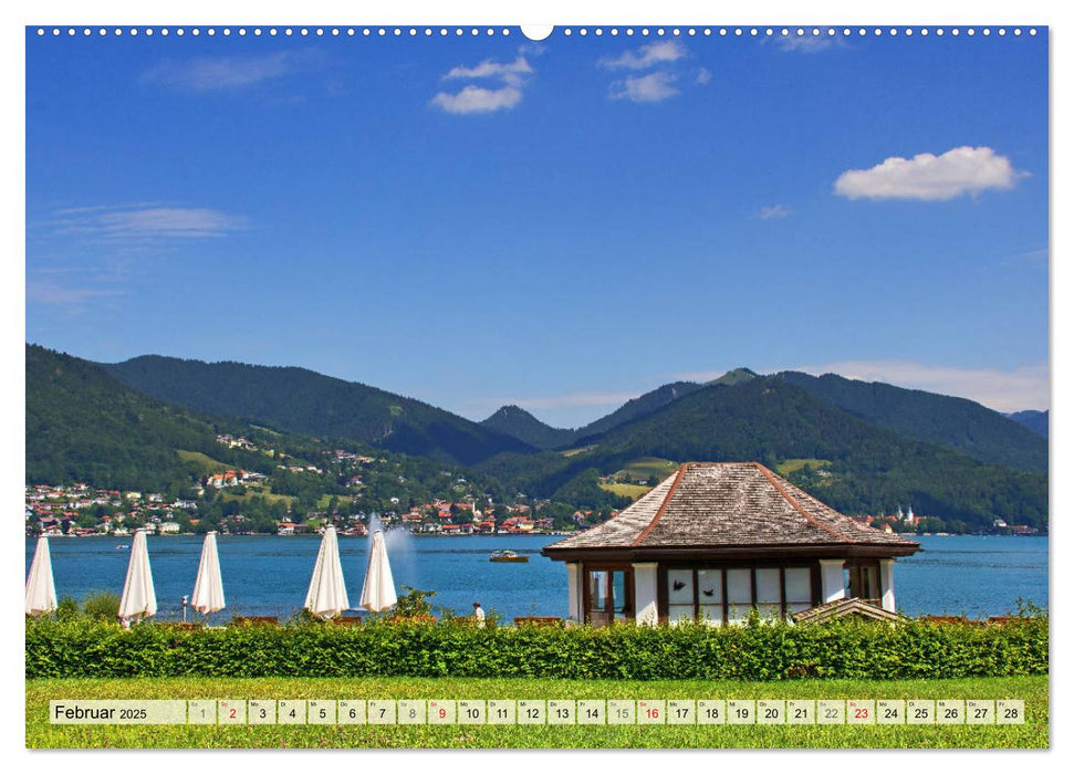 Kurort Bad Wiessee (CALVENDO Premium Wandkalender 2025)