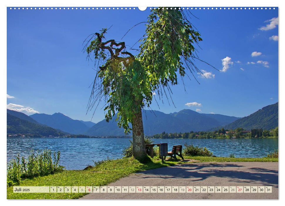 Kurort Bad Wiessee (CALVENDO Premium Wandkalender 2025)