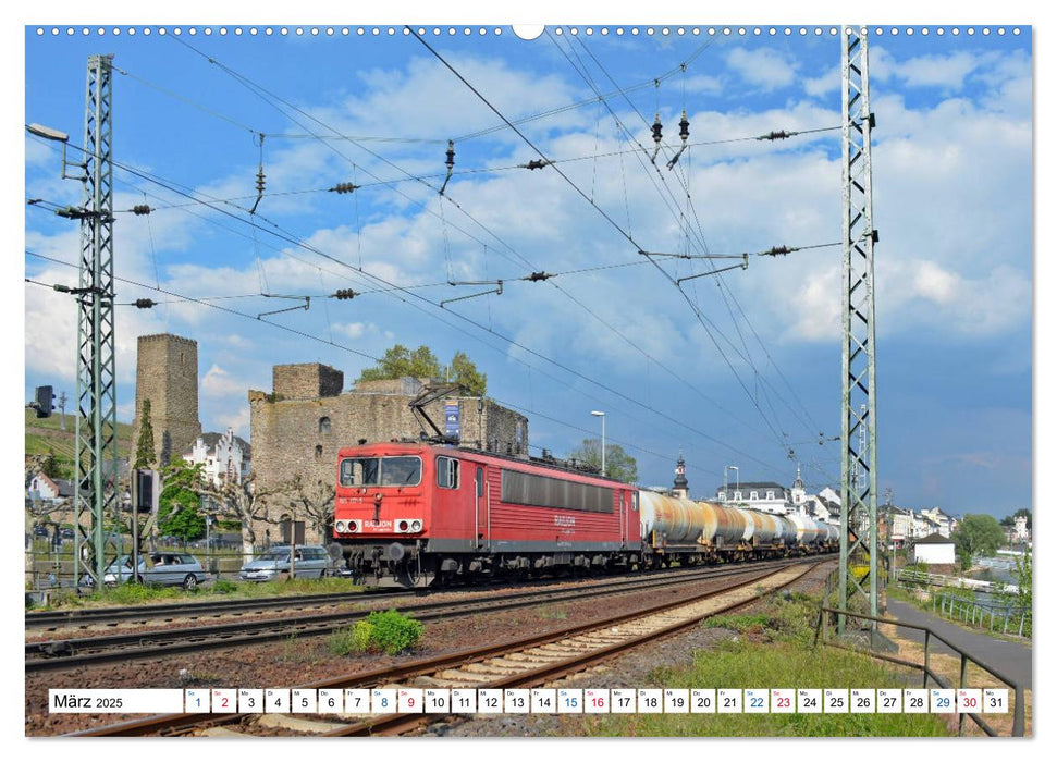 Die Baureihe 250 - Reichsbahnlok in DB-Diensten (CALVENDO Premium Wandkalender 2025)