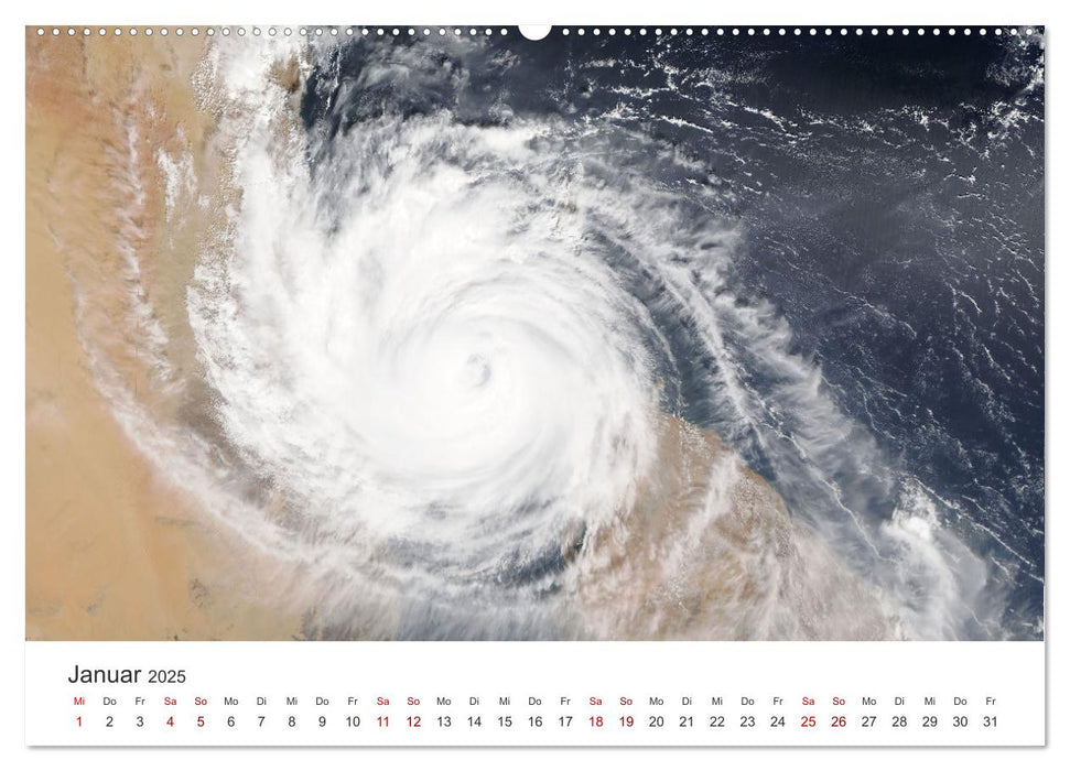 Satellitenbilder - Spektakuläre Aufnahmen aus dem Weltall (CALVENDO Premium Wandkalender 2025)