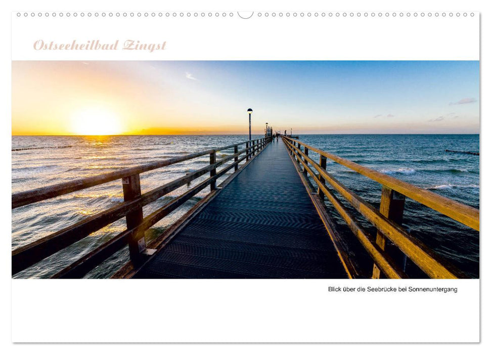 Panorama-Blick Ostseeheilbad Zingst (CALVENDO Wandkalender 2025)