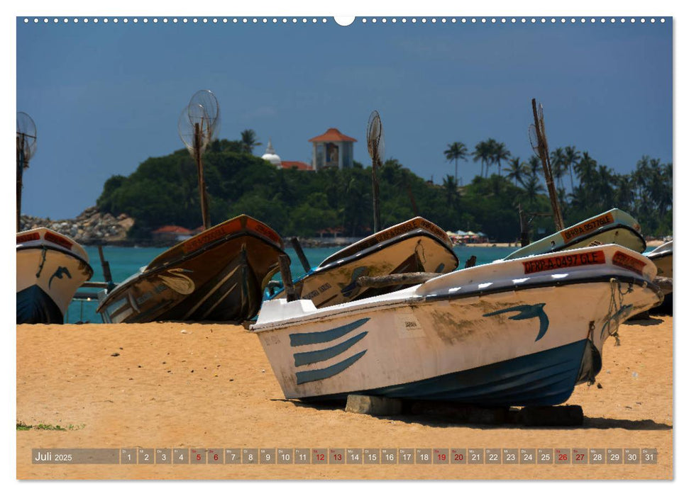 Reise nach Sri Lanka (CALVENDO Premium Wandkalender 2025)