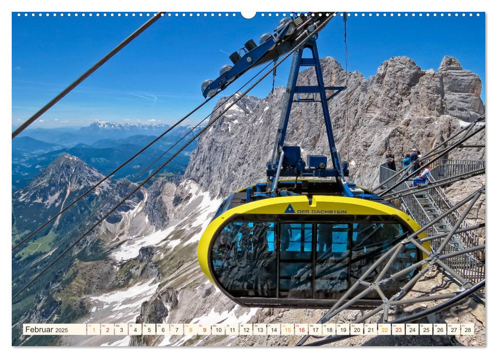 Abenteuer Seilbahn (CALVENDO Premium Wandkalender 2025)